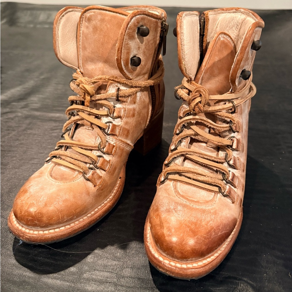 Freebird Brown Ankle Boots